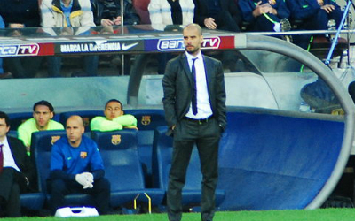 Guardiola, entrenador Barça